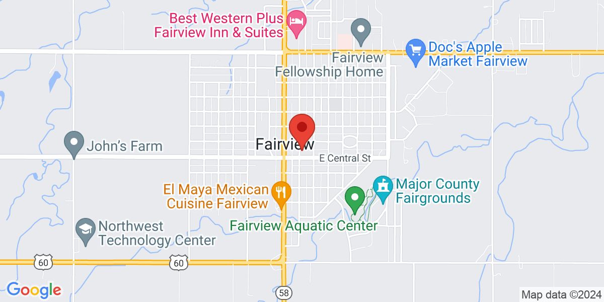 Map of Fairview City Library